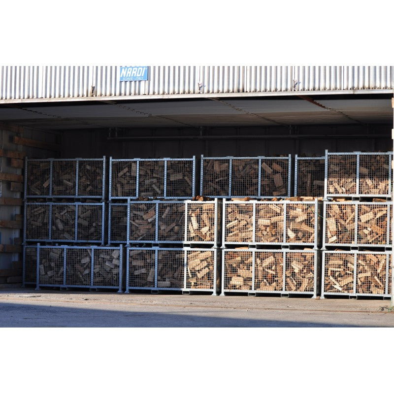 Bois de chauffage haute performances - sec séchoirs - prêt à l'emploi - mélange feullus