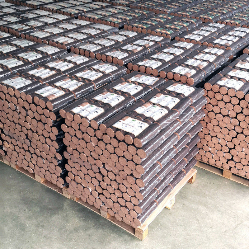 Komprimierte Baumstämme, 100 % Buche – 1040 kg Palette