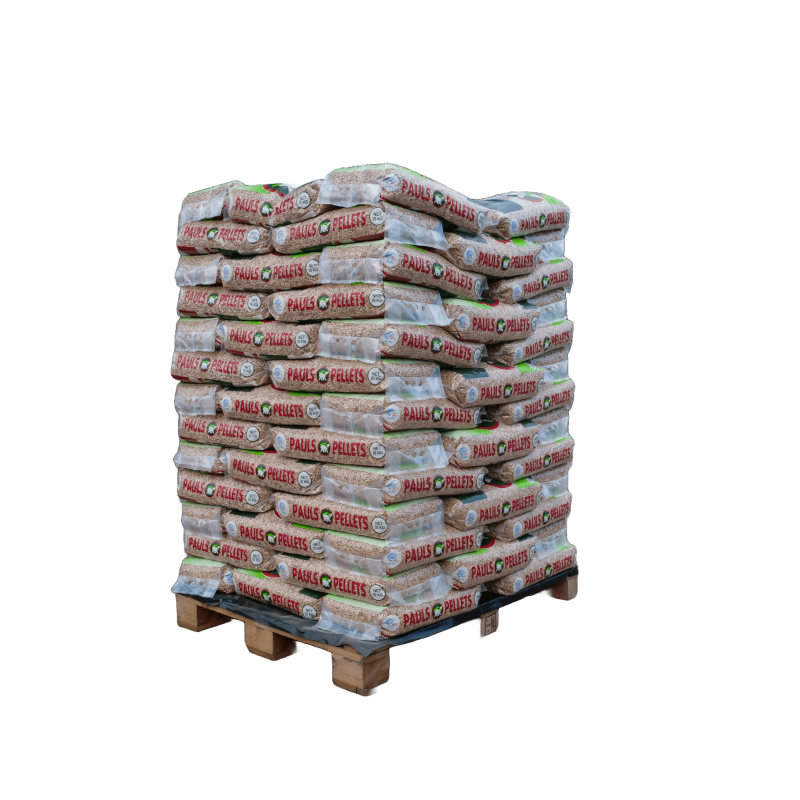 Granulés de bois PAULS Pellets - 104 sacs de 10kg