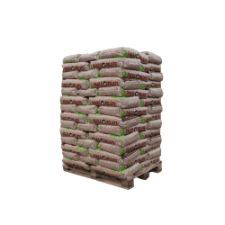 Halbe Palette PAULS Holzpellets, 35 Säcke – 525 kg 